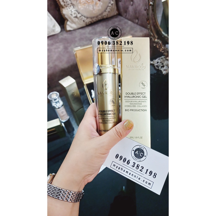 Gel thần Navacos ❤❤ Gel thần Navacos Double Effect Hyaluronic 50ml