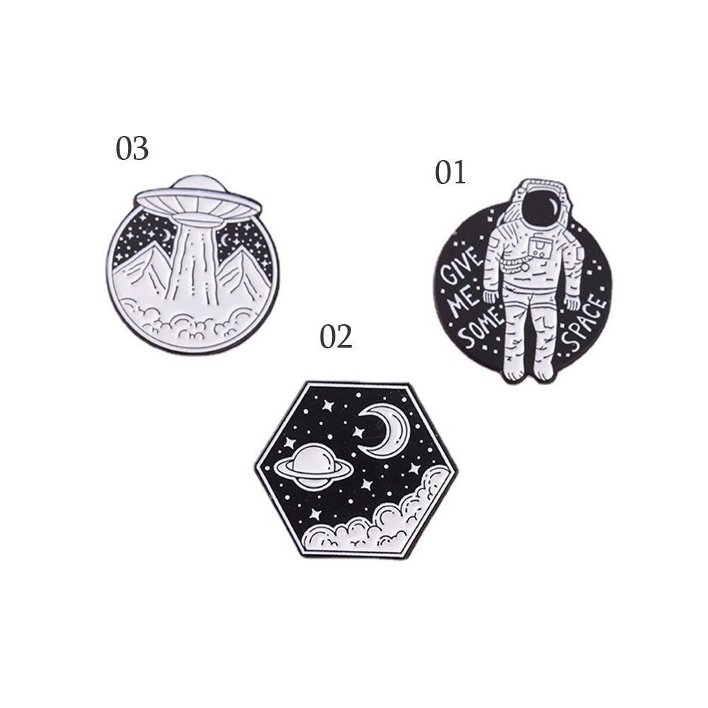 Ghim Cài Áo Hình Phi Hành Gia / Tàu Vũ Trụ Dễ Thương
