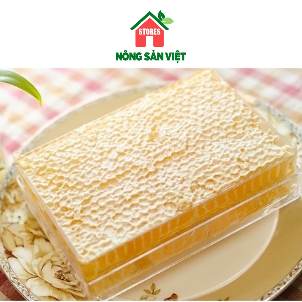 Mật Ong Bánh Tổ Nguyên Sáp Hộp 500gr