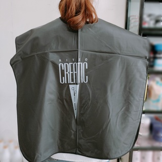 Bạt Nhuộm Tóc Creatic Ritzo/ Bạt Da nhuộm Hairdresser/ Bạt nhuộm kẻ mỏng/ Bạt văn phú nhuộm tóc hóa chất cỡ to