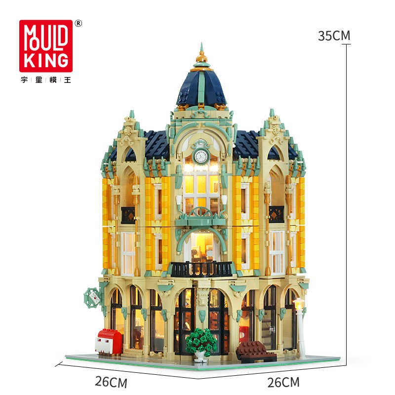 Lego - Mould king 16010 ( Mô hình creator bưu điện góc thành phố 4030 mảnh )