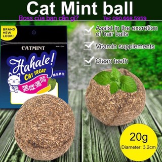 Bóng catnip bạc hà cho mèo