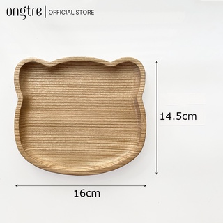 Khay gỗ đựng hoa quả decor siêu xinh hình tròn, chữ nhật, vuông Minnie279 - Đĩa gỗ đựng đồ ăn hoa quả - Lỗi 1 đổi 1