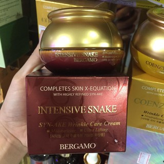 Kem Dưỡng Da Bergamo Intensive Snake Wrinkle Care Cream 50g