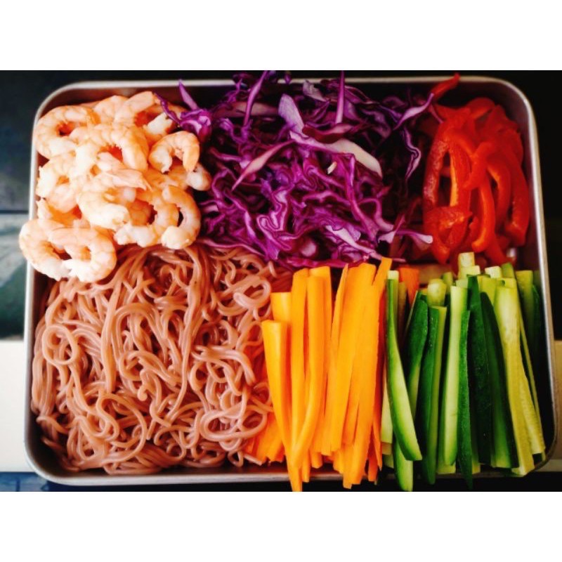 Bún gạo lứt khô túi 500gr