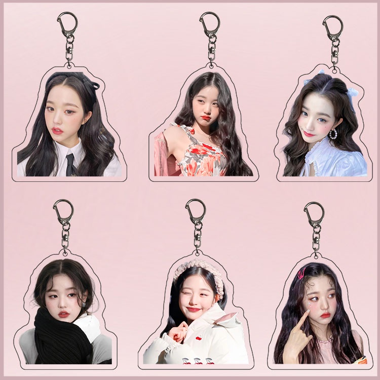 Móc Khóa Acrylic Hai Mặt Hình Cầu Thương Hiệu Ave Zhang Yuanying