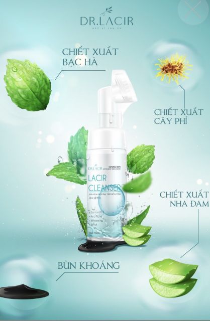 SỮA RỬA MẶT KIỀM DẦU DR LACIR 150ml | BigBuy360 - bigbuy360.vn