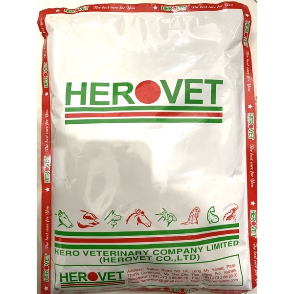 1 kg Canxi heo nái, phòng ngừa bại liệt, viêm móng, vỏ trứng mỏng.