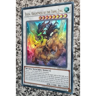 Bài Yugioh - Baxia Brightness Of The Yang Zing