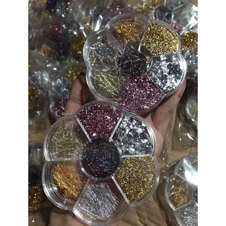 Set nhủ sợi 7 màu trang trí móng