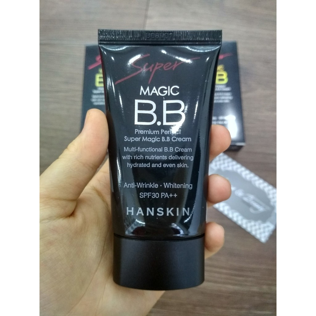 Kem nền Hanskin Premium Perfect Super Magic BB Cream SPF30 PA++