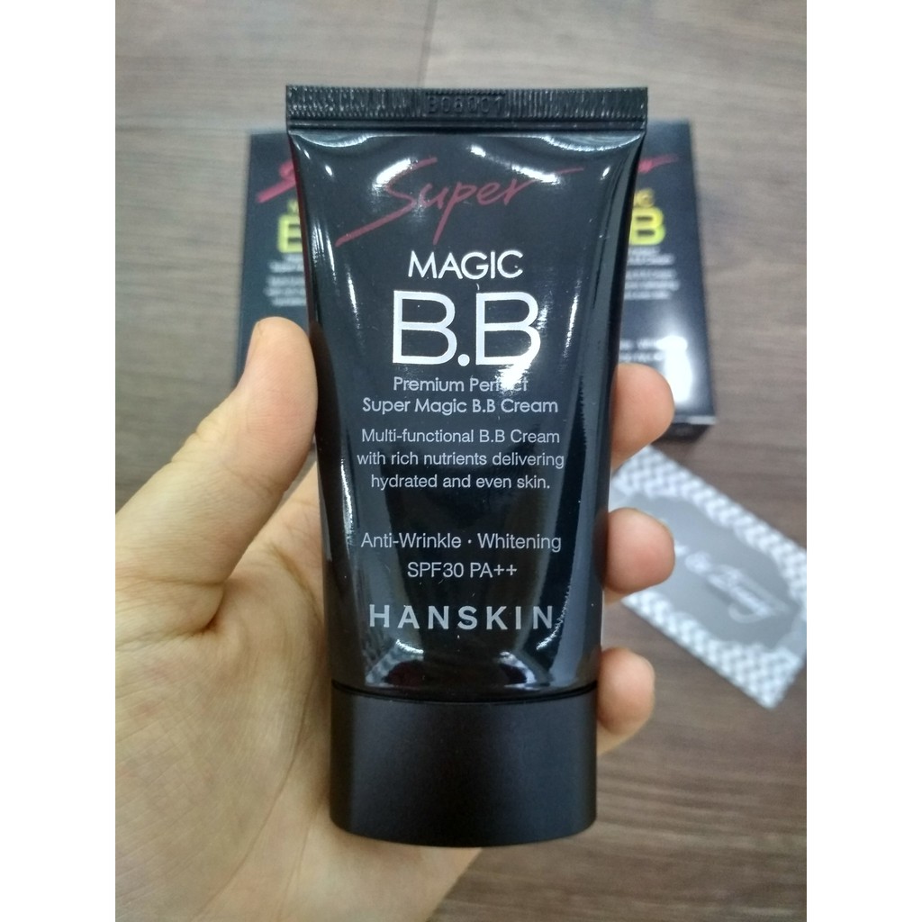 Kem nền Hanskin Premium Perfect Super Magic BB Cream SPF30 PA++