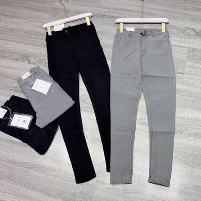 Quần Jeans Giấy Dạng Skin Tregging thon gọn chân