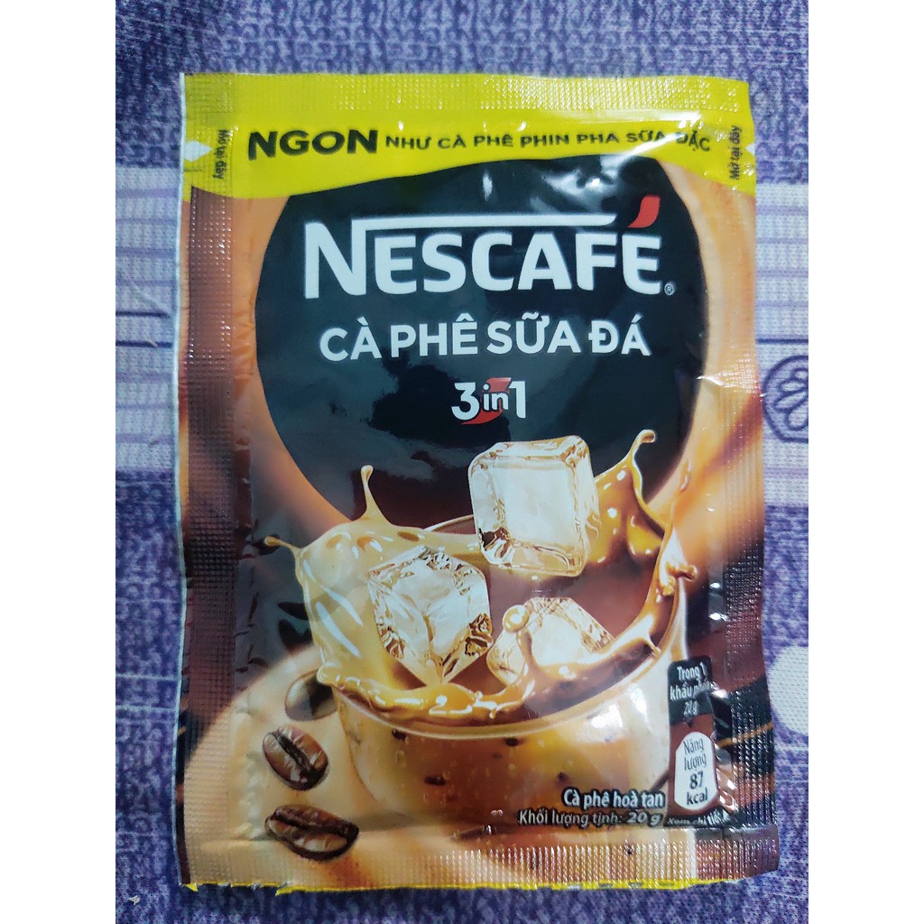 Gói NESCAFE Café Cà phê sữa đá 3in1