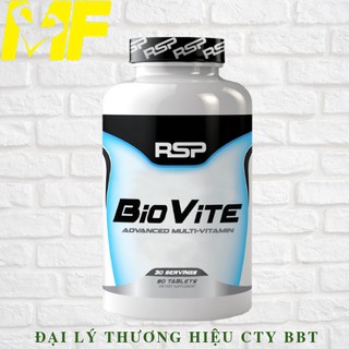 RSP BioVite Multivitamin – Bổ Sung Vitamin Tổng Hợp và Khoáng Chất 90 viên và 180 viên
