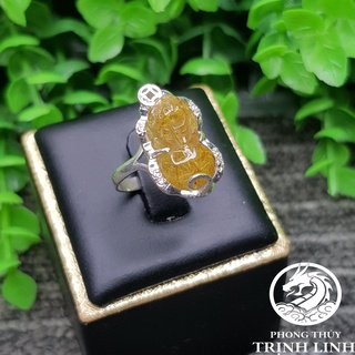 NHẪN TỲ HƯU VÀNG MINI