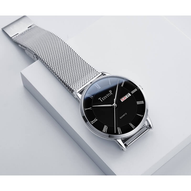 Đồng hồ nam chính hãng Teintop T7016-8  mới 100%,Kính sapphire,chống xước,Chống nước 30m,Đồng hồ pin Quartz ,Bh 12 tháng