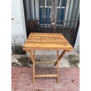 Bàn cà phê, sân vườn xếp gọn kt 60 vuông