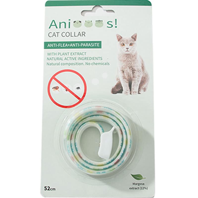 vòng cổ ngăn ngừa ve rận họa tiết dành cho chó mèo