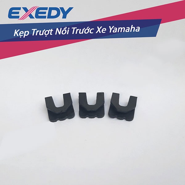 Bộ kẹp trượt, cao su trượt nồi trước Exedy xe tay ga Yamaha Nouvo, Nvx, Grande, Janus, Luvias...