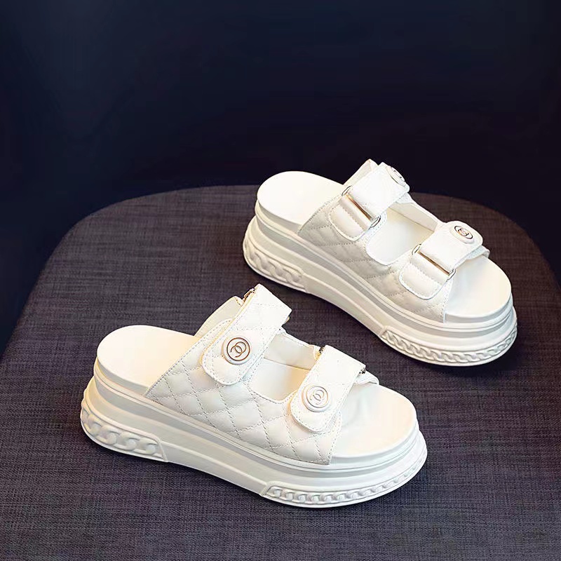 Dép tông Dép Xỏ Ngón Đế Dày Chống Trượt Phong Cách Mùa Hè Mới