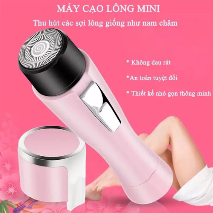 Máy cạo lông nách, cạo lông toàn thân sử dụng pin