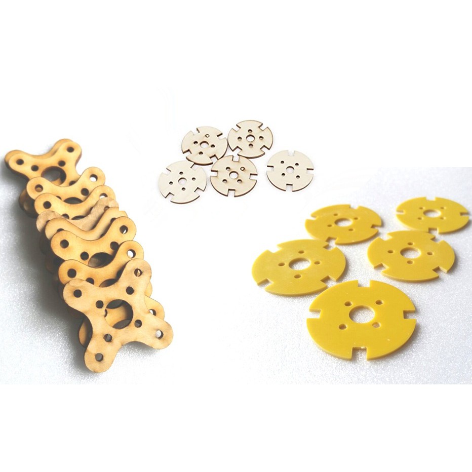 [Nhiều lựa chọn] Combo 5 đế bắt motor brushless RC size 22XX (2208, 2212, 2215, 2217...) - Luân Air 