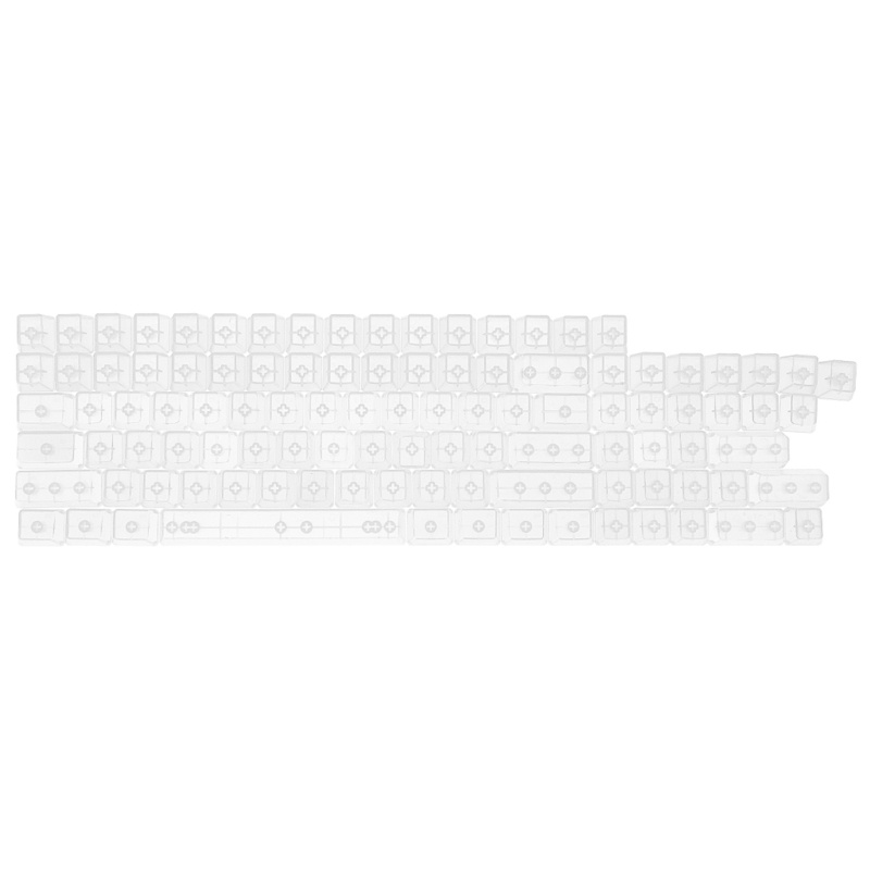 Set 104 Phím Rời Bằng ABS Trong Suốt Thông Dụng DIY Cho Bàn Phím Cơ