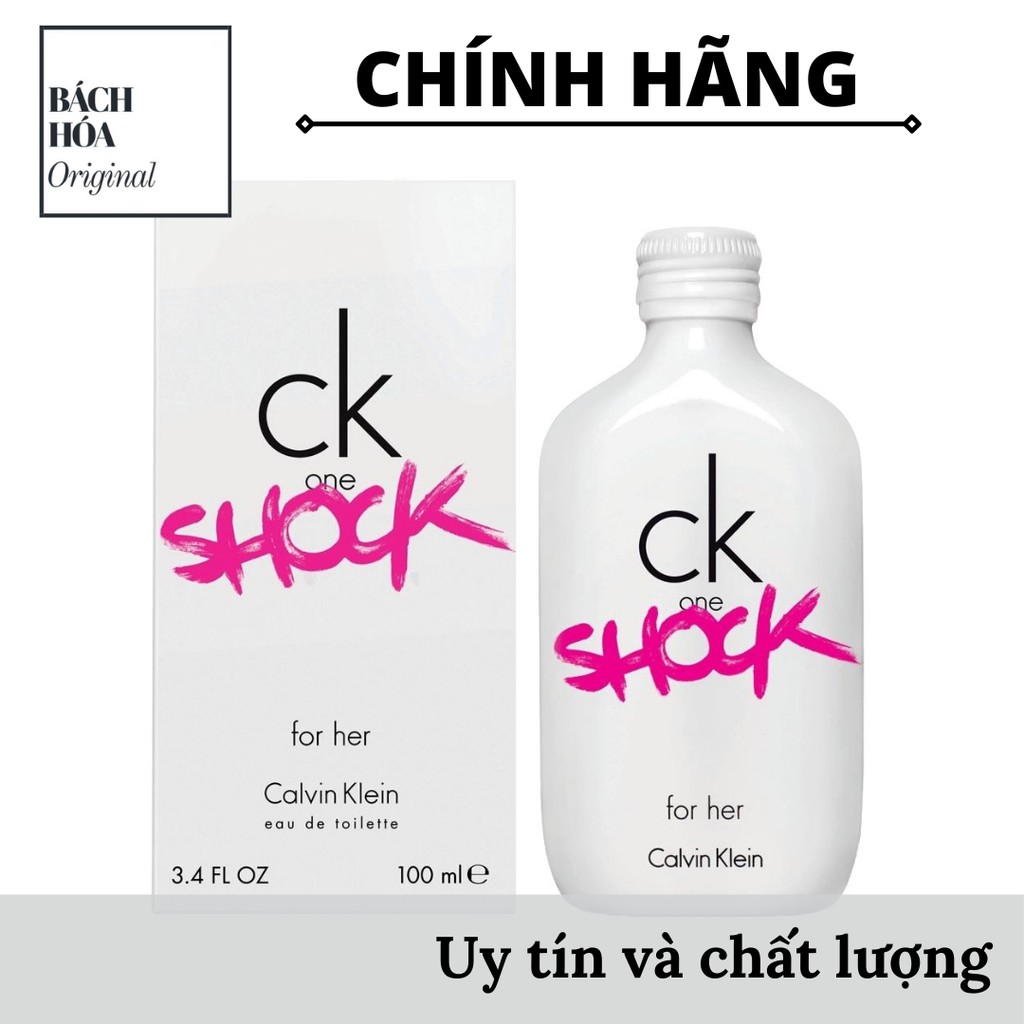 [Chính hãng] Nước hoa Calvin Klein CK SHOCK FOR HER (NỮ) 100ml - FULL SEAL