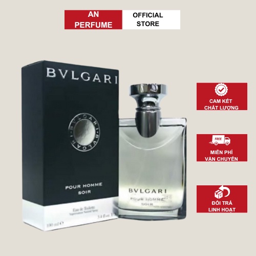 Nước hoa BVLGARI pour homme soir 100ml - Dầu thơm nam tính thuần khiết