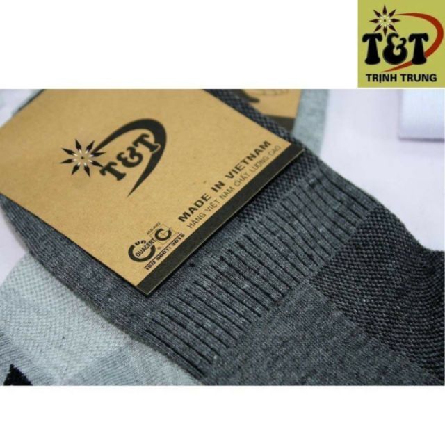 Combo 10 đôi Tất nam vớ nam cổ ngắn Trịnh Trung