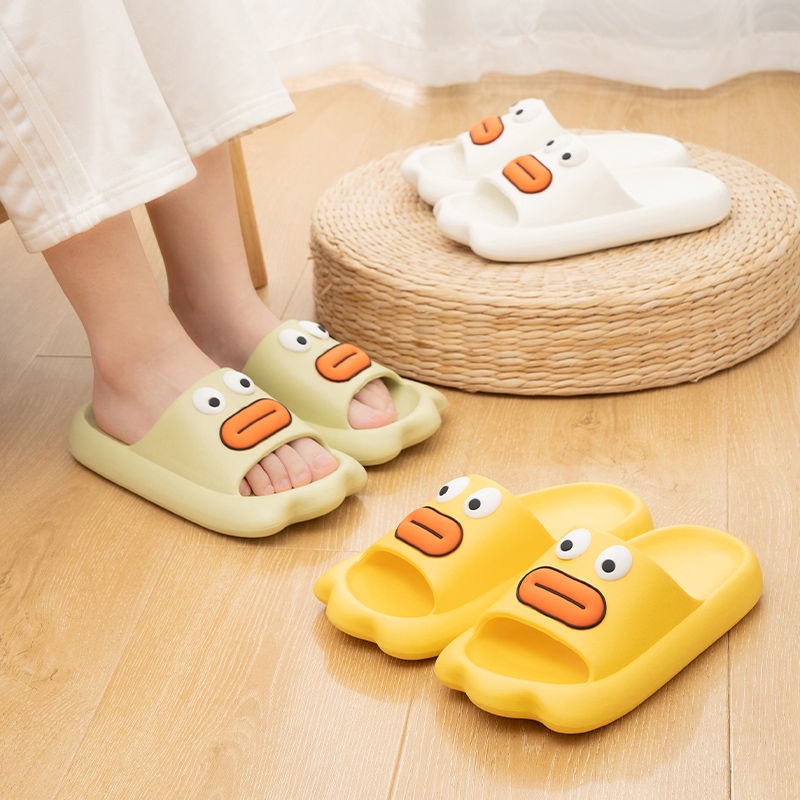 Đôi dép vui nhộn Dép Đi Trong Nhà Chống Trượt Họa Tiết Hoạt Hình Thời Trang Mùa Hè