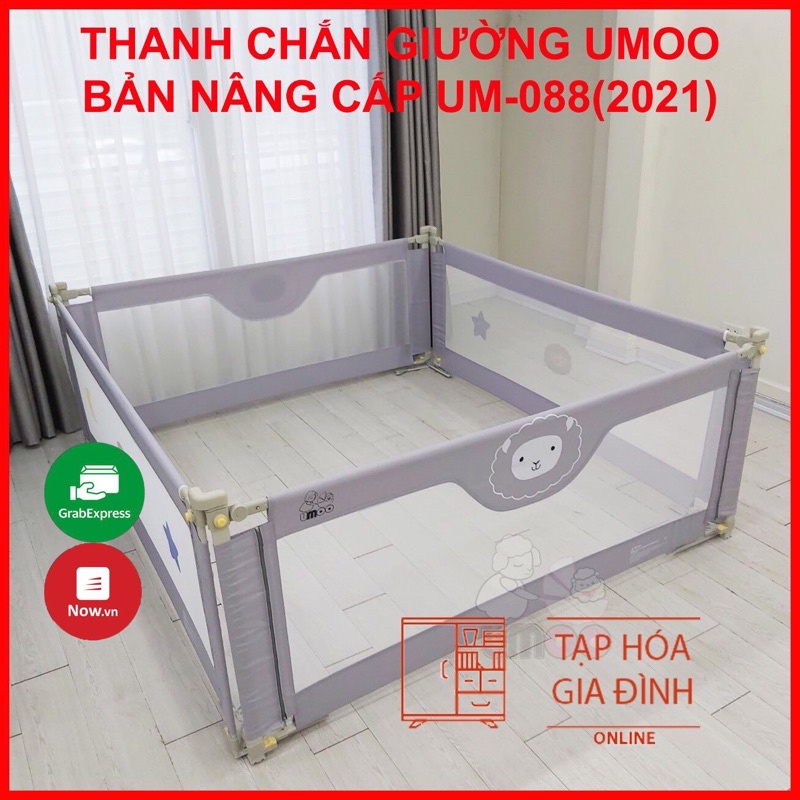 Thanh chắn giường UMOO BẢN NÂNG CẤP UM-085 & UM-088 an toàn cho bé