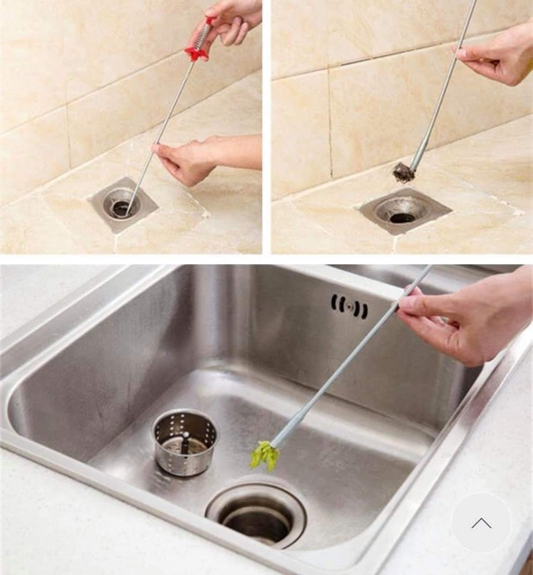 DỤNG CỤ GẮP RÁC THÔNG TẮC ĐƯỜNG ỐNG LAVABO TIỆN LỢI