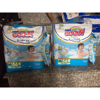 Bỉm Goon Premium Thêm Miếng dán quần size M56