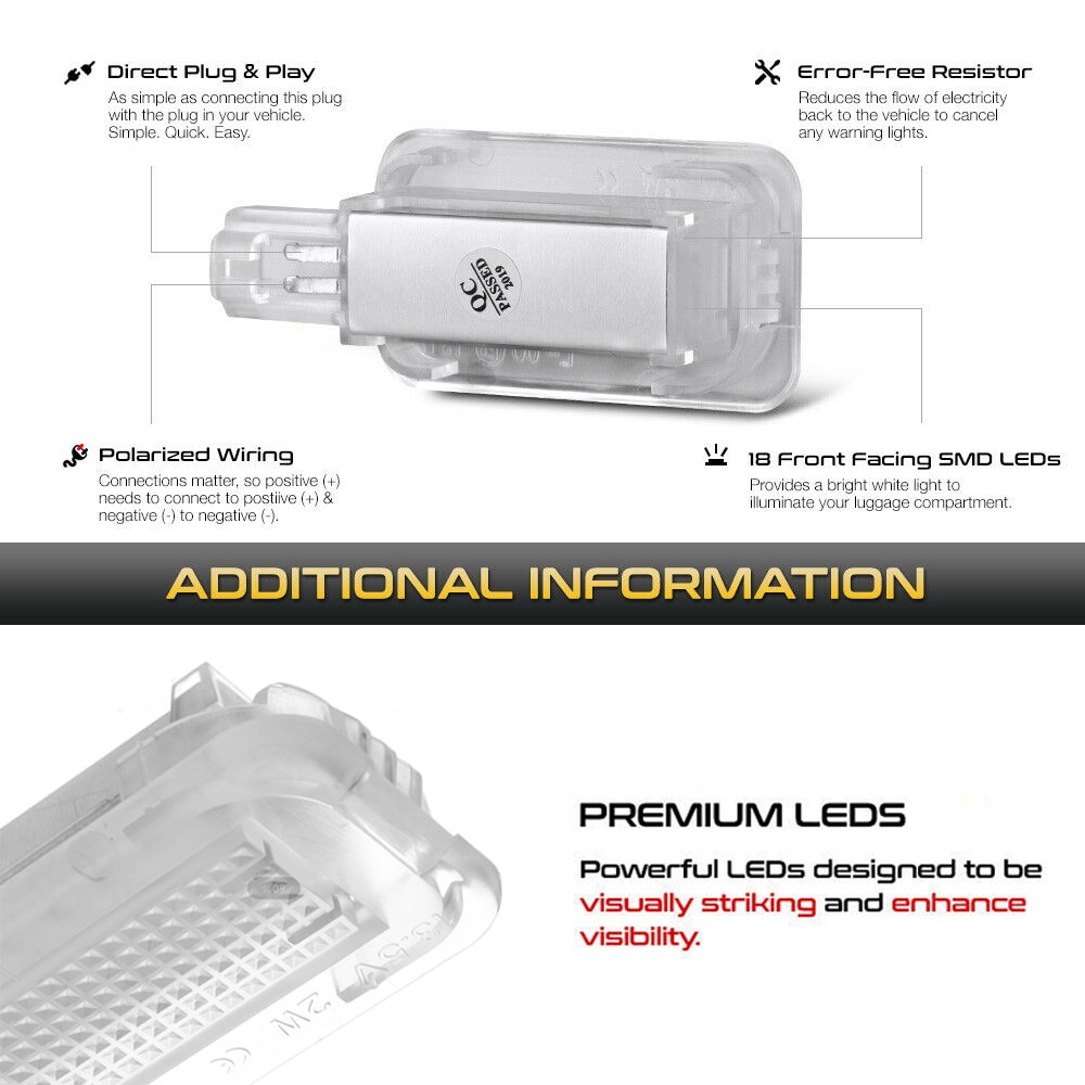 Đèn LED Gắn Cốp Xe Hơi Honda Civic Accord City CR-Z CR-V Jazz Fit Crosstour FR-V HR-V Insight