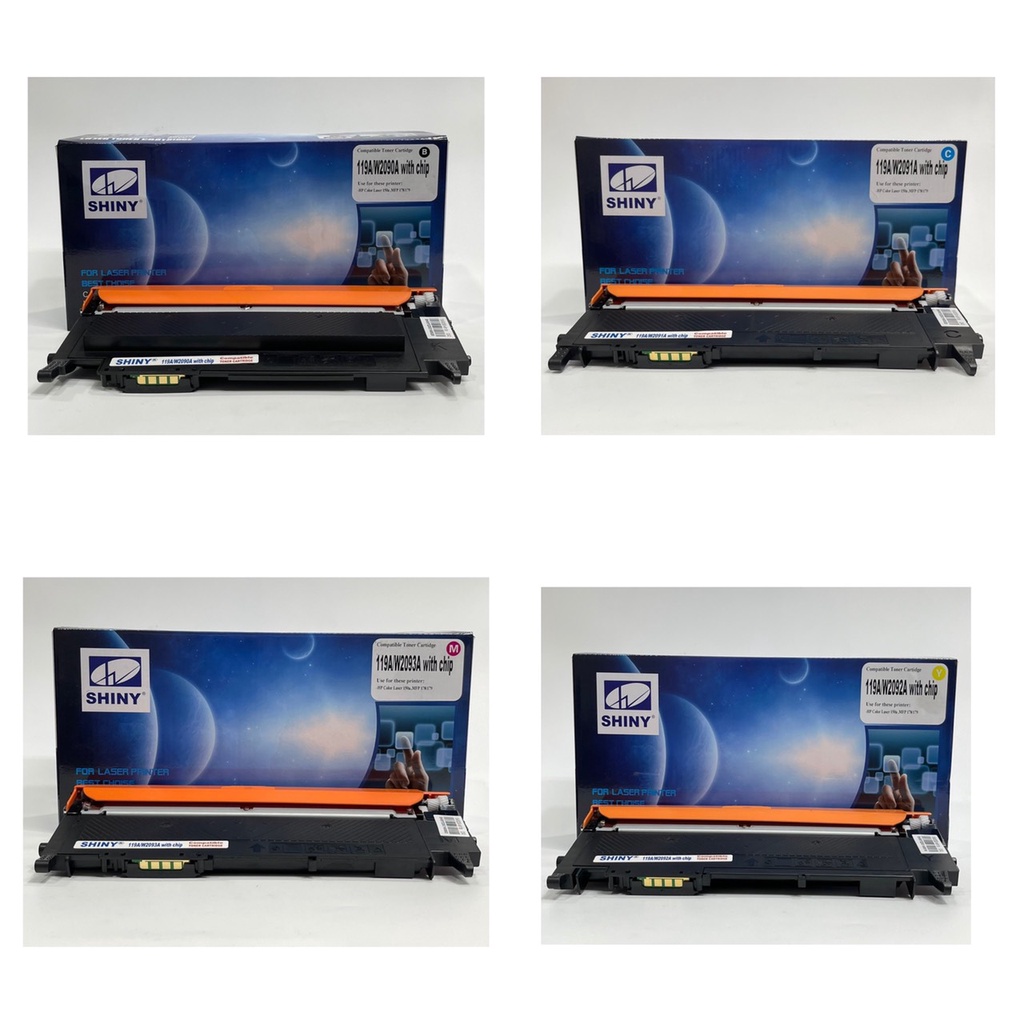 Hộp mực 119A (W2090A/ W2091A/ W2092A/ W2093A) dùng cho máy HP 150a/150nw/MFP178nw/179fnw