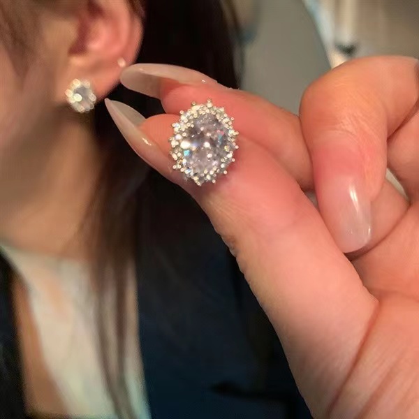 Shopkeeper Khuyên Tai Bạc Sterling Hình Trứng Chim Bồ Câu ~ Thiết Kế Tinh Tế Nhẹ Nhàng Cho Nữ H