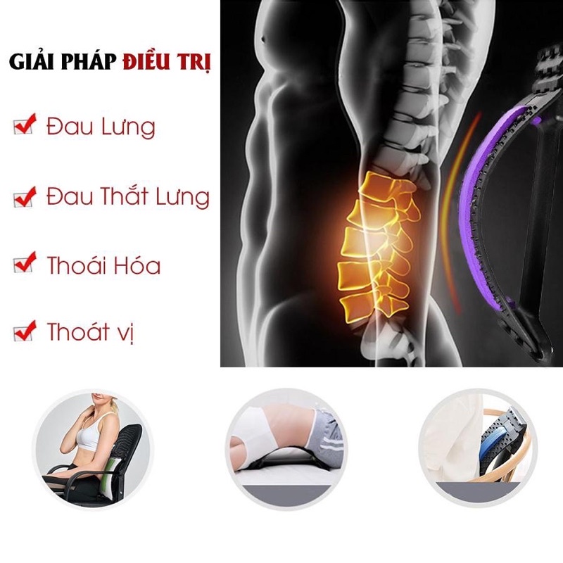 Khung nắn cột sống, giảm đau mỏi lưng, chống thoái hoá đốt sống lưng