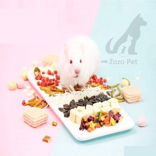 Đồ ăn thử cho các bé hamster , thỏ , bọ , sóc