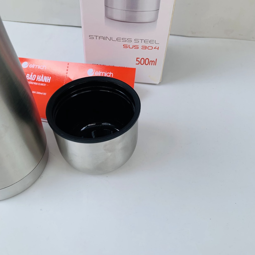 Bình giữ nhiệt elmich EL-6391 dung tích 500ml, inox 304-hàng km magi