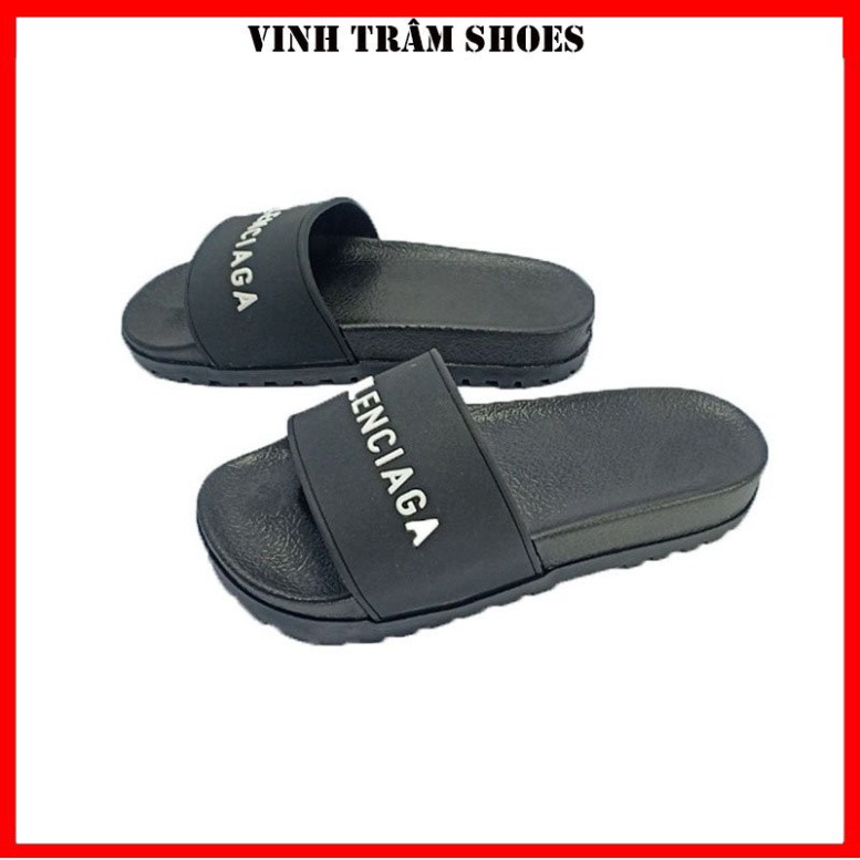 Dép lê thời trang quai ngang nam đế cao 4cm mang êm chân hàng sẵn kho từ 38 - 43 [ Hoàn xu ]