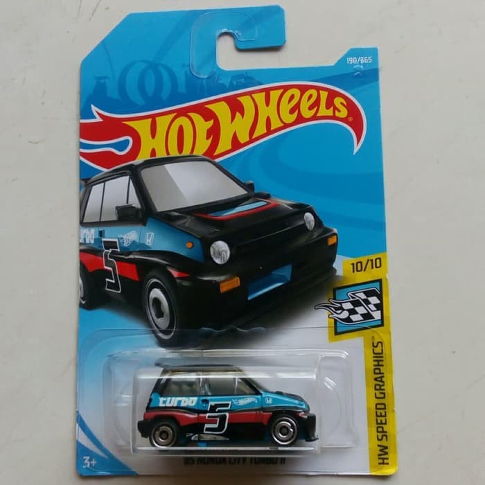 Hot Wheels Mô Hình Đồ Chơi Xe Hơi Honda City Turbo Ii 85 Chất Lượng Cao