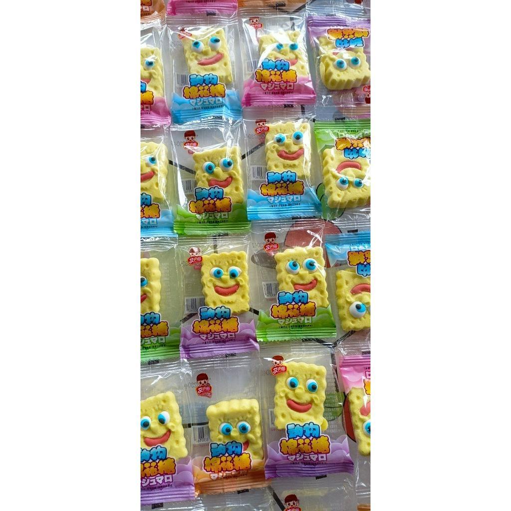 Combo 10 cái Kẹo Bông sữa Marshmallow Mix AISHANGLA Hoạt Hình Hỗn Hợp ngộ nghĩnh cute