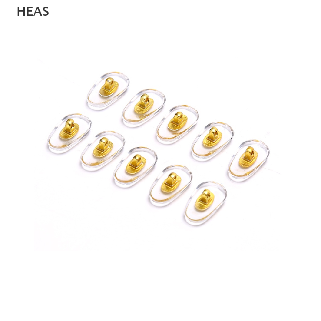 Set 10 Cặp Đệm Mũi Silicone Chống Trượt Cho Mắt Kính