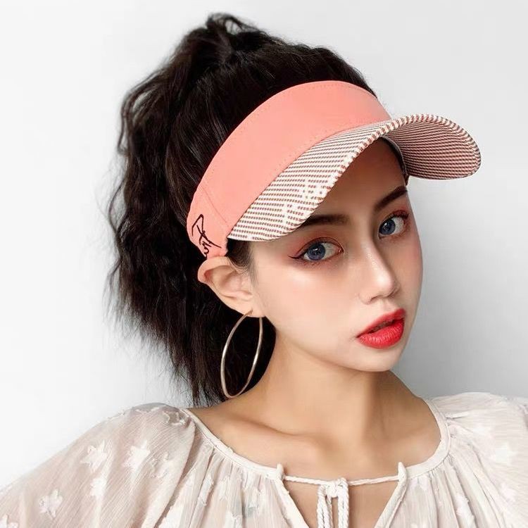 Tóc giả▫☸hot sale female summer net red corn high ponytail short curly hair popular natural fluffy hat wig integrated headgear