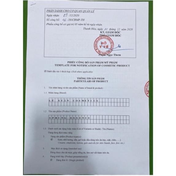 Tinh chất ngừa mụn trứng cá Lê Xuân 🍀Free ship☘️loại bỏ mụn đầu đen, mụn ẩn, mụn bọc,… | BigBuy360 - bigbuy360.vn