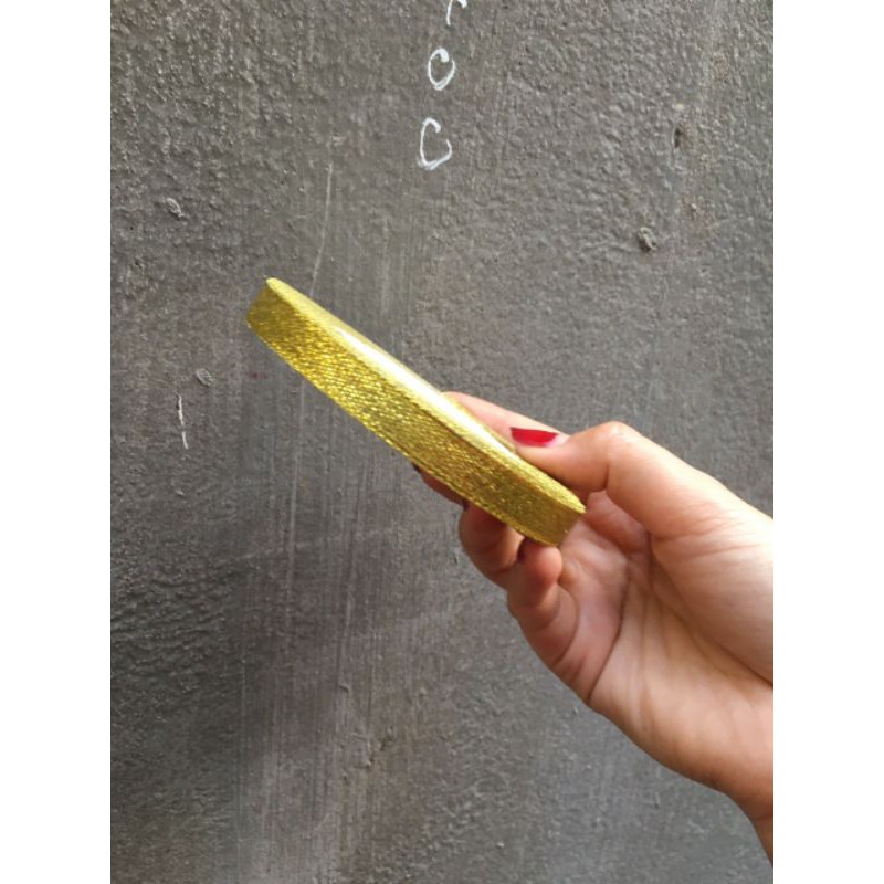 RUY BĂNG NHŨ KIM TUYẾN 1CM