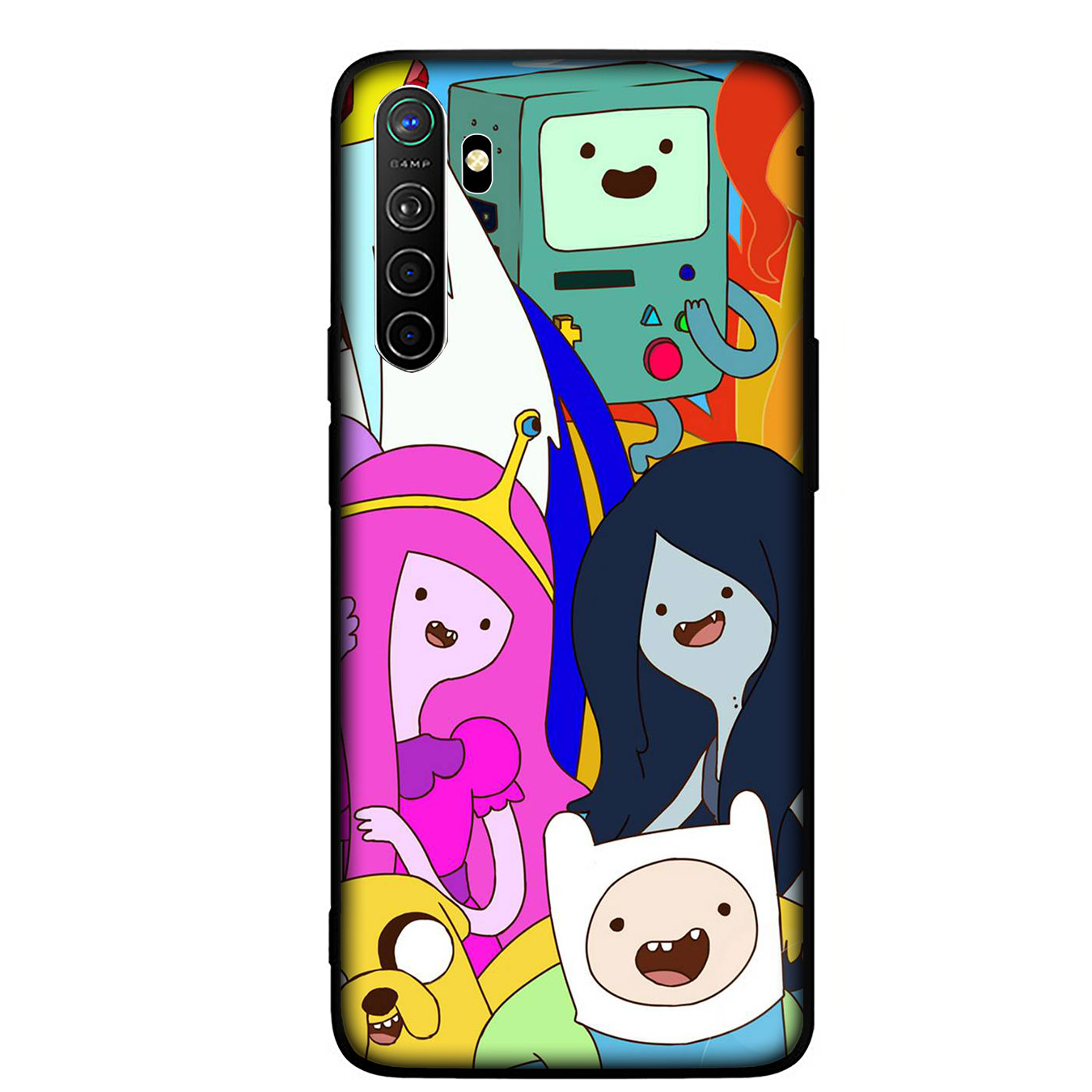 Samsung Galaxy A9 A8 A7 A6 Plus J8 2018 + A21S A70 M20 A6+ A8+ 6Plus Casing Soft Silicone adventure time Phone Case