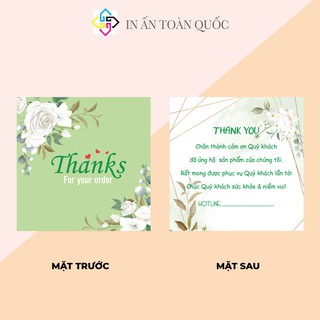 Thiệp cảm ơn 100 cái giá siêu rẻ